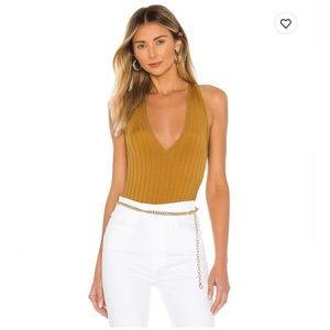 Free people halter bodysuit